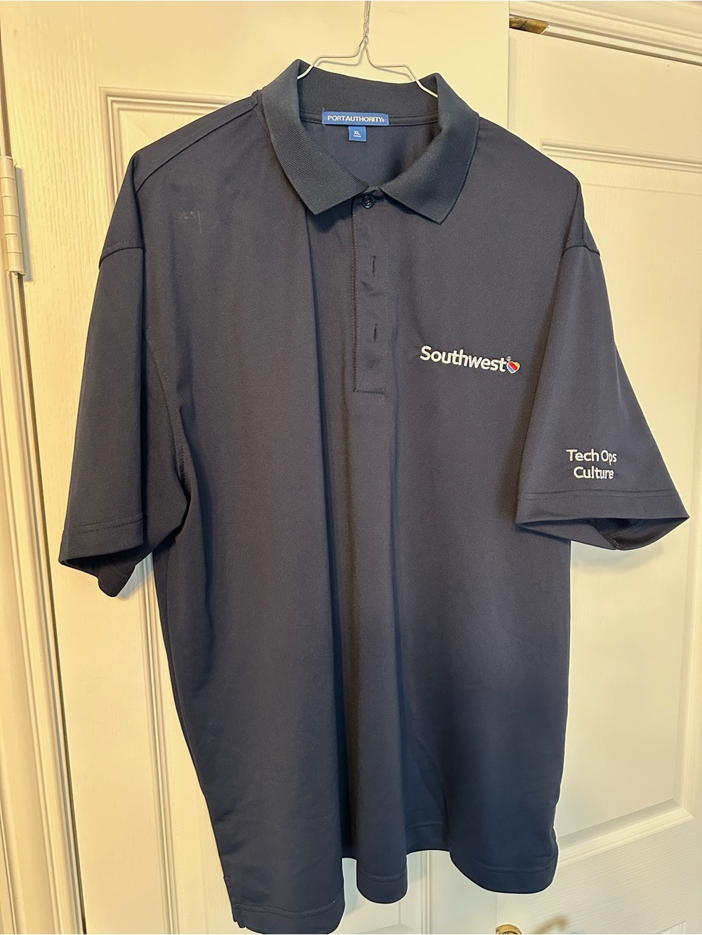 Port Authority Navy Southwest Tech Ops Polo